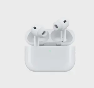 Apple AirPods Pro 3 Wireless Earbuds, Bluetooth Headphones, Active Noise Cancellation, Hearing Test, Hearing Aid,Hearing Protection features, Heart rate sensing during workouts, Live Translation, High-Fidelity Sound, H2 Chip, USB-C Charging - White