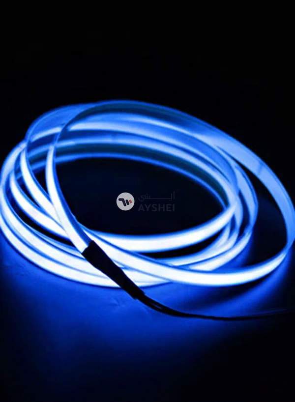 Generic Flexible Neon Glow Car Wire Decor Light