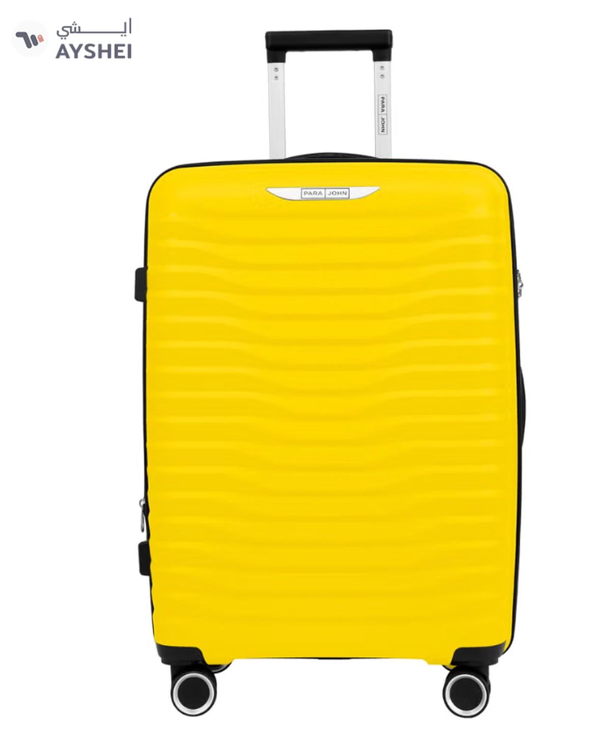 PARA JOHN TRACE Series - 3 Piece Expandable Polypropylene Luggage Set-0-portrait