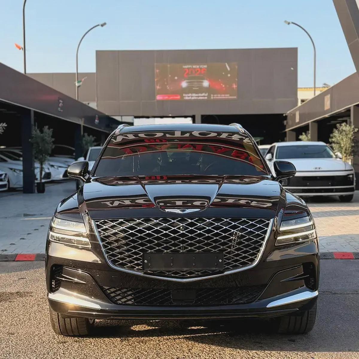 Genesis GV80 2023 | 6-Cylinder | Korean Specs | 38K KM | Black | جينسس GV80 2023 6 سلندر-1-1