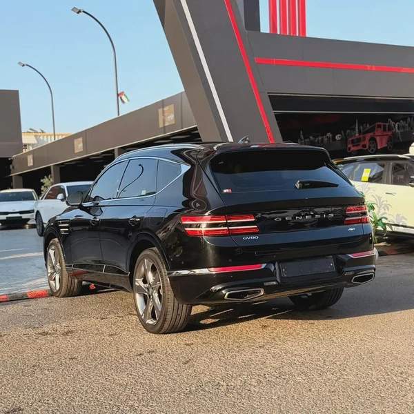 Genesis GV80 2023 | 6-Cylinder | Korean Specs | 38K KM | Black | جينسس GV80 2023 6 سلندر