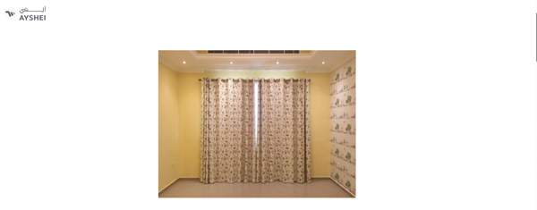 Curtain with Rod & Eyelet