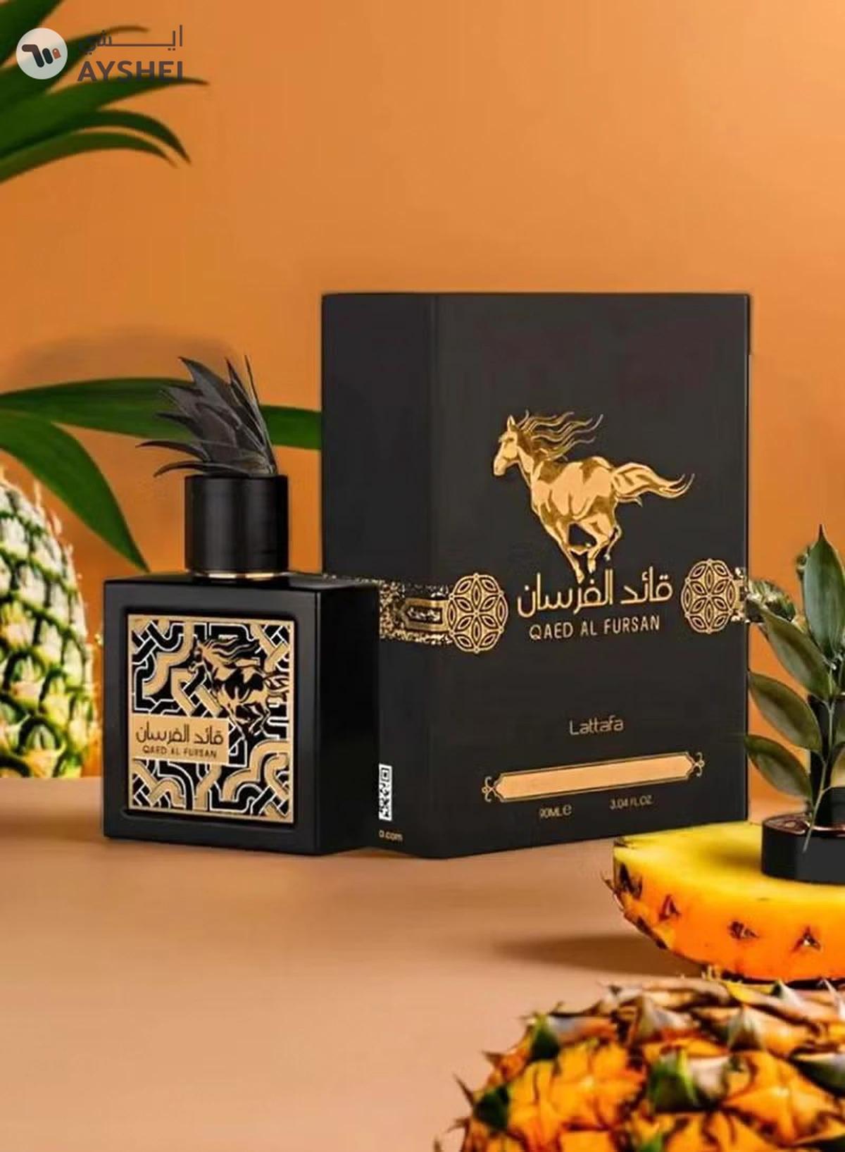 Lattafa Qaed Al Fursan Oud Perfume for Men 90ml | Long Lasting Perfume with Oriental, Amber-2-2
