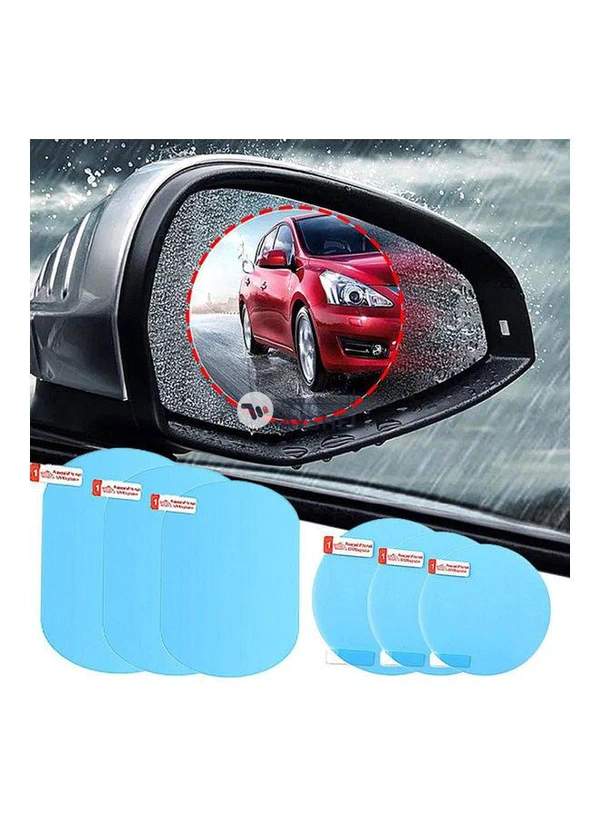 Generic 2-Piece Car Rearview Mirror Film
