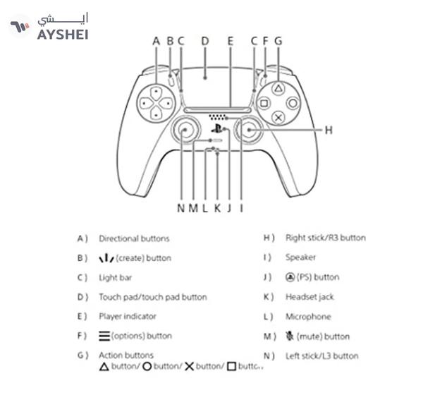 Sony DualSense Wireless Controller For PlayStation 5 - White