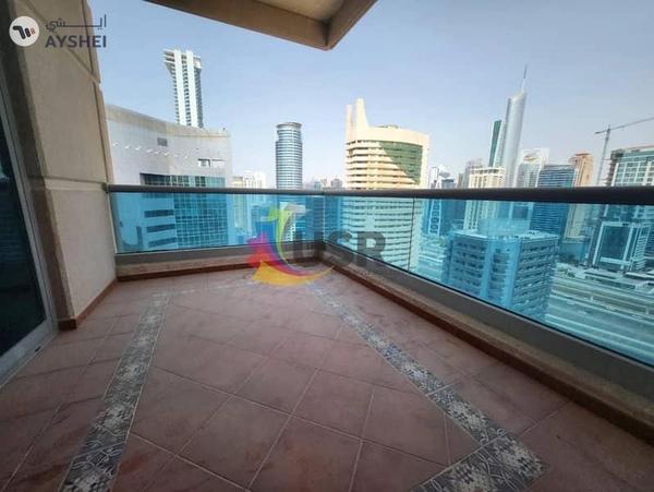 EXCELLENT CHILLER FREE 2BR WITH BALCONY SHEIKH ZAYED VIEW FOR FAMILY 130K