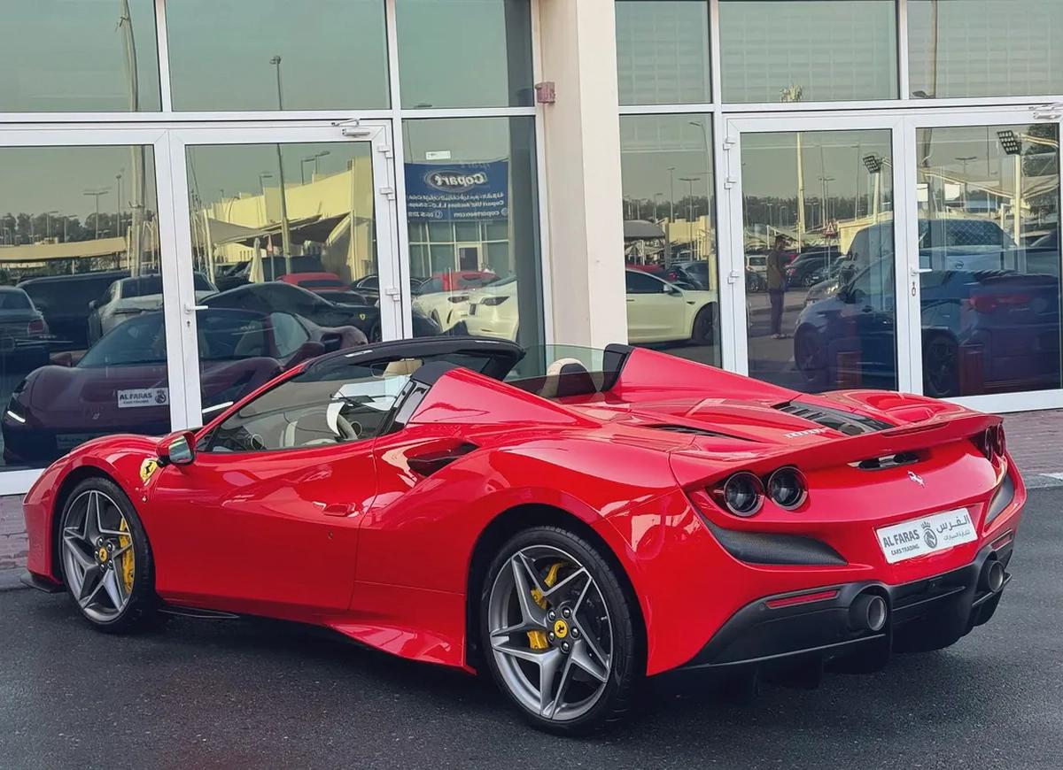 FERRARI F8 SPIDER 2022 full carbon low mileage full service history-5-5