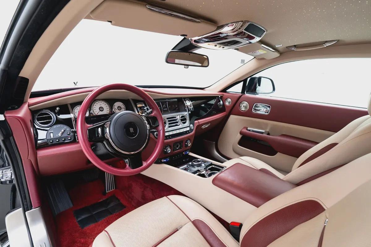 2019 ROLLS ROYCE WRAITH. GCC. BESPOKE AUDIO. 4 BUTTONS. STARLIGHT.-13-13