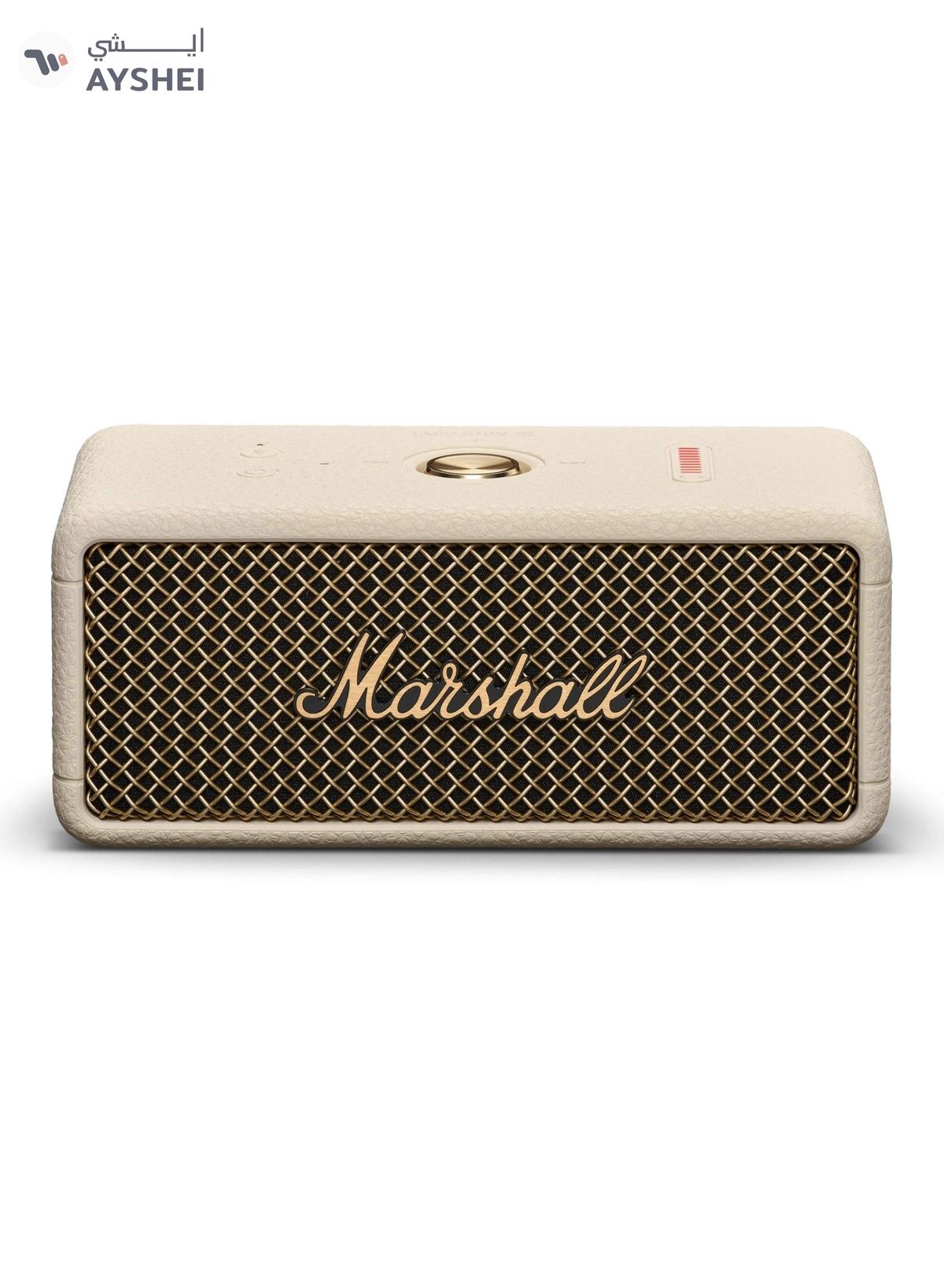 Marshall Emberton III Portable Bluetooth Speaker - Water Resistant with 32+ Hours of Playtime -0-0