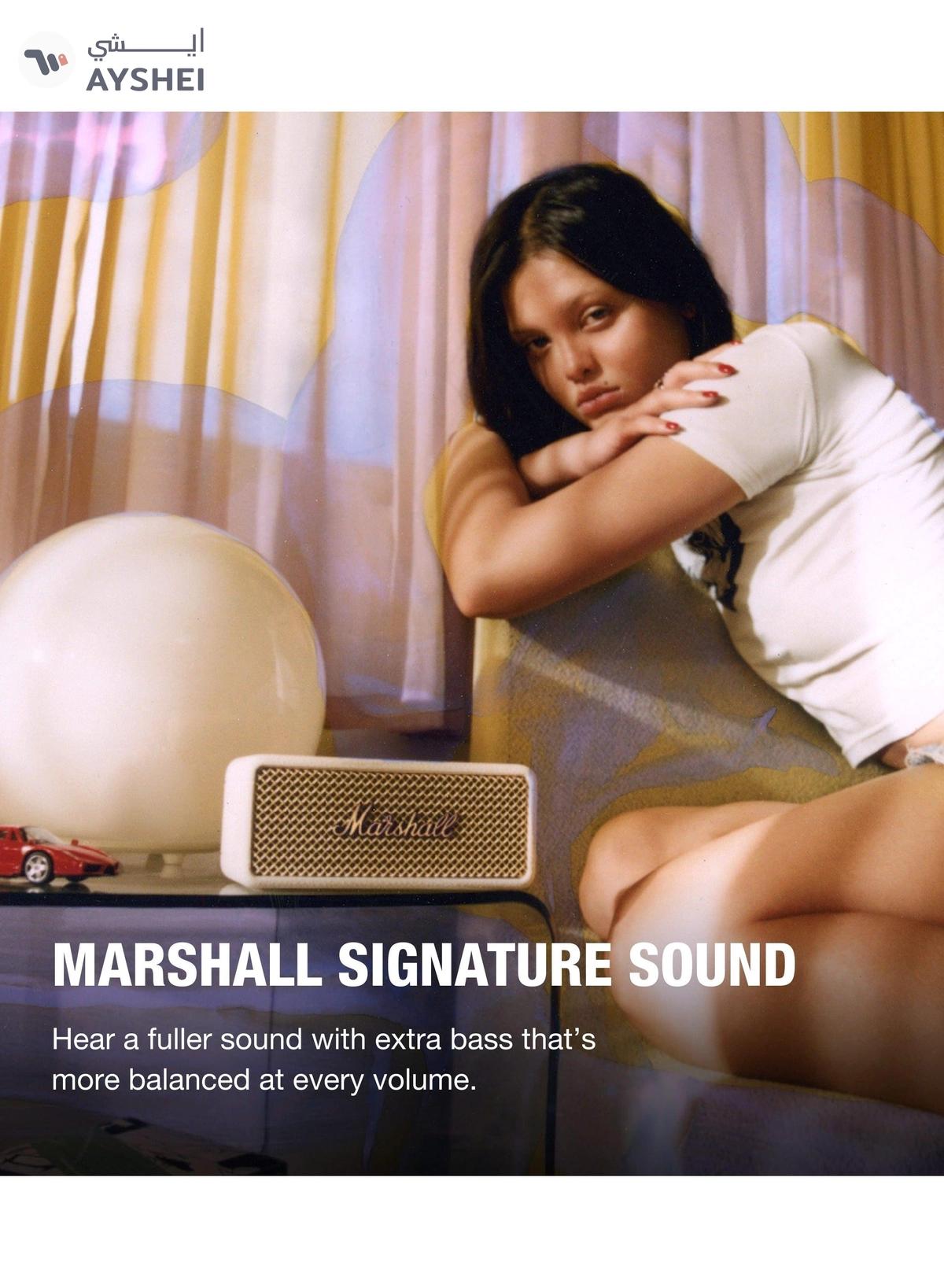 Marshall Emberton III Portable Bluetooth Speaker - Water Resistant with 32+ Hours of Playtime -6-6
