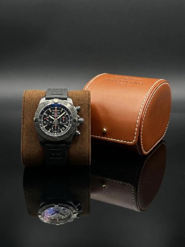 Breitling Chronomat 44 Blacksteel FULL SET - GOOD CONDITION/TOP ZUSTAND