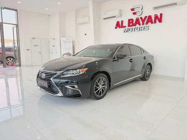 لكزس ES350 فل اوبشن دبه كهربا اسود / بيج خليجي 2017 Lexus ES 350 - GCC Specs