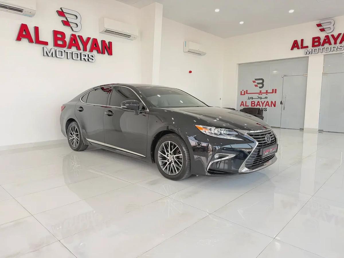 لكزس ES350 فل اوبشن دبه كهربا اسود / بيج خليجي 2017 Lexus ES 350 - GCC Specs-16-16