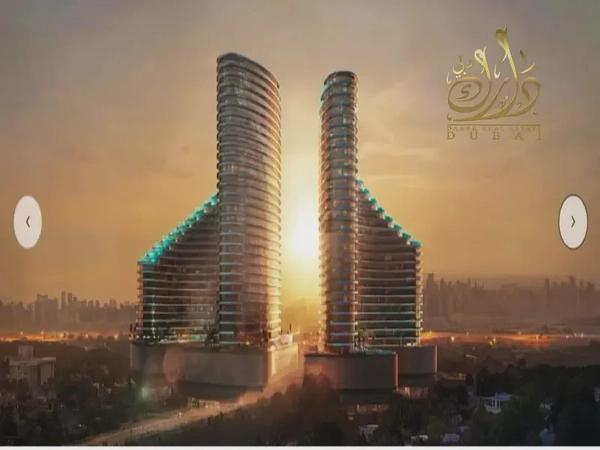 Furnished 2BR Apartment | Marina & Skyline View | Binghatti Skyflame 2 Majan