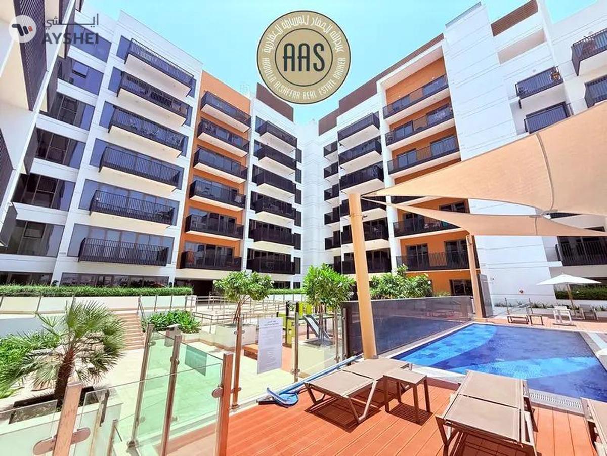 Chiller free brand new studio with kitchen appliances in Al furjan Dubai-0-landscape