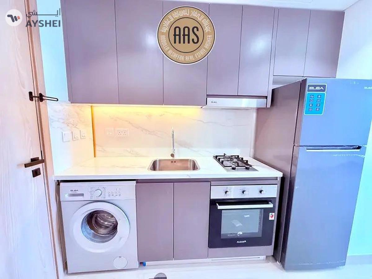 Chiller free brand new studio with kitchen appliances in Al furjan Dubai-6-6