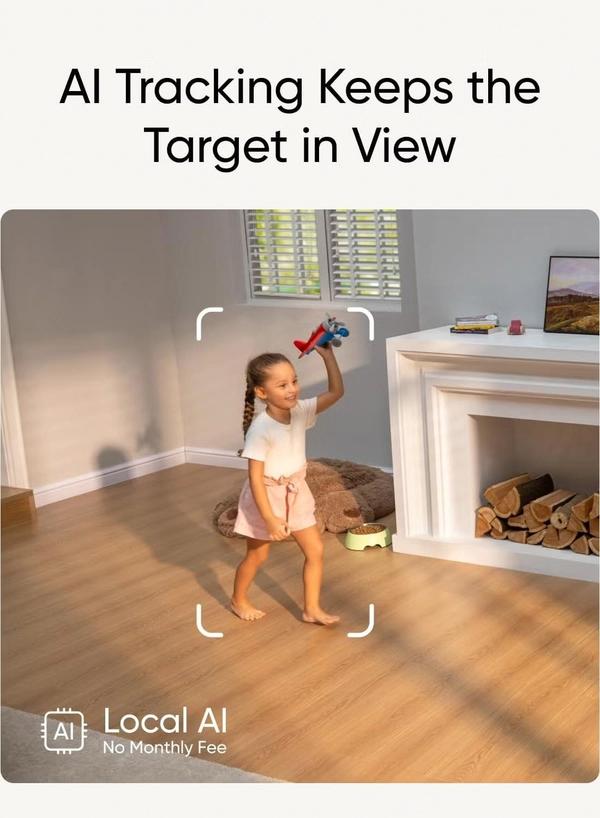 eufy Security Indoor Cam S350, Dual Cameras, 4K UHD Resolution Security Camera