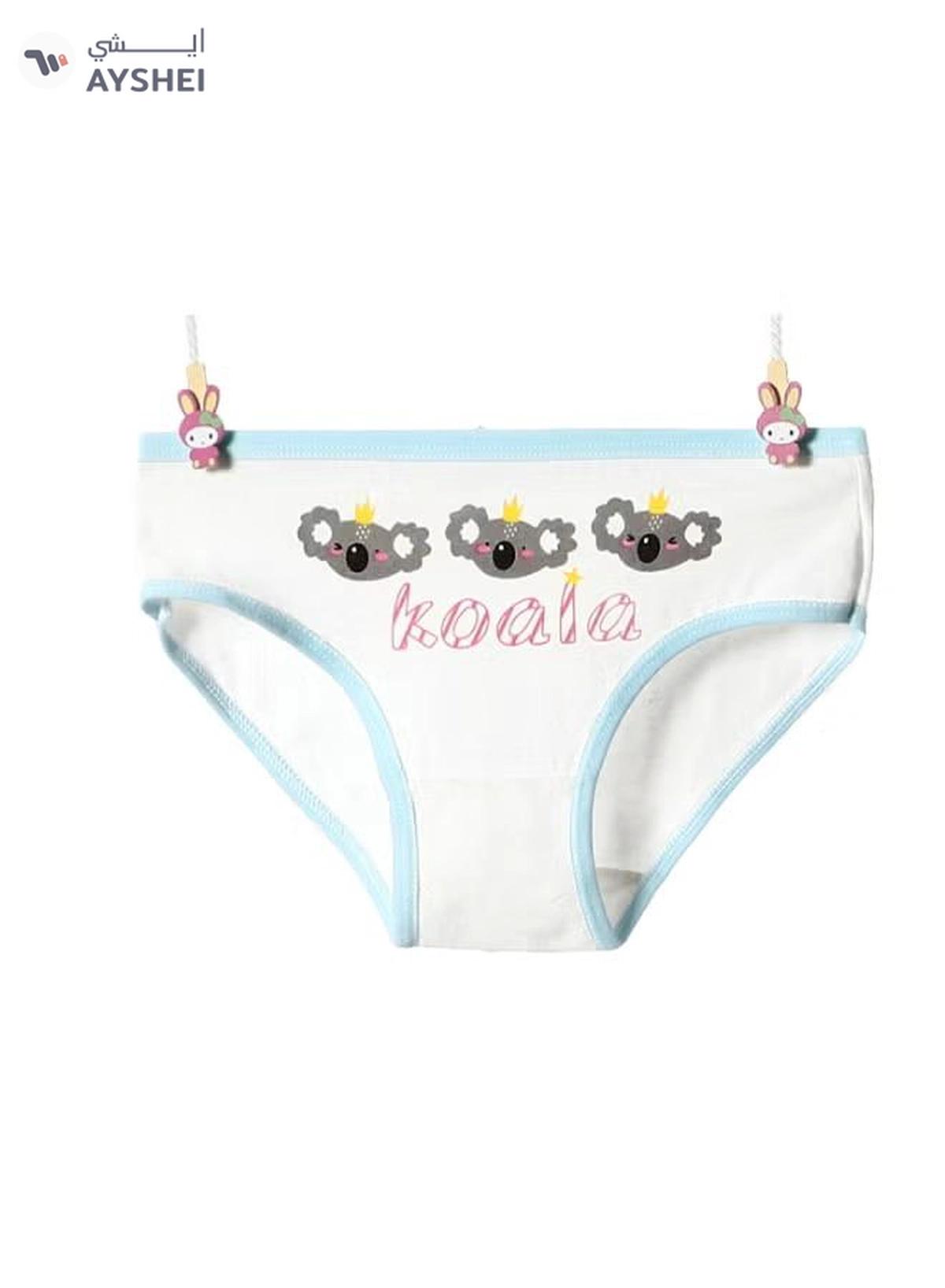 Babyqlo 4 Pack Koala Printed Panty Multicolour-1-1