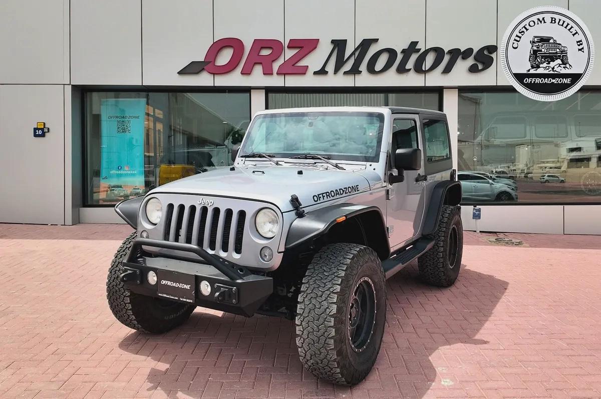 3 MOS WTY & 1 YR SP FROM OFFROAD-ZONE | 2014 JEEP WRANGLER 2DR SPORT SILVER-0-0