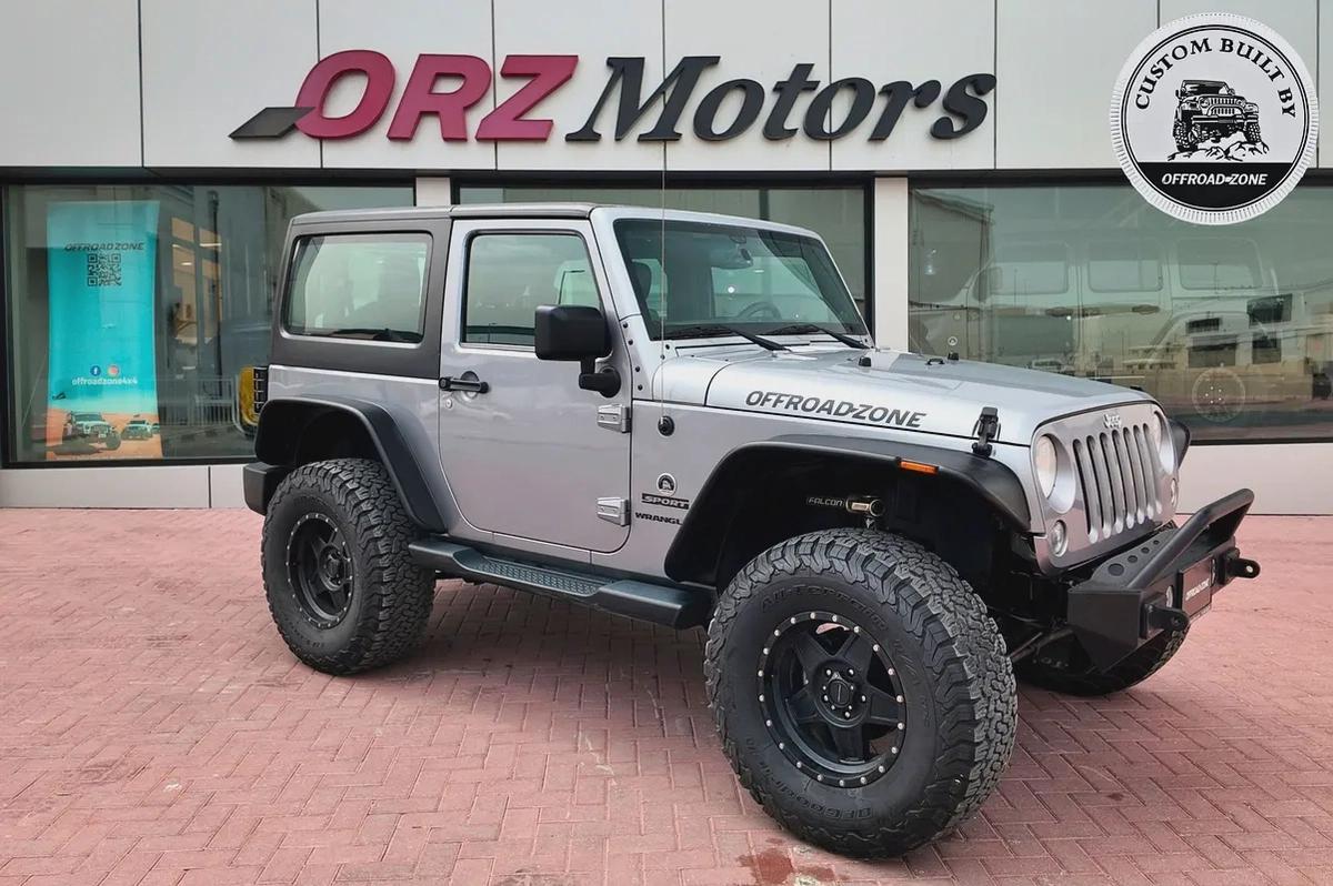 3 MOS WTY & 1 YR SP FROM OFFROAD-ZONE | 2014 JEEP WRANGLER 2DR SPORT SILVER-7-7