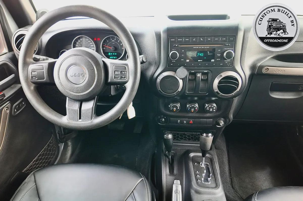 3 MOS WTY & 1 YR SP FROM OFFROAD-ZONE | 2014 JEEP WRANGLER 2DR SPORT SILVER-13-13