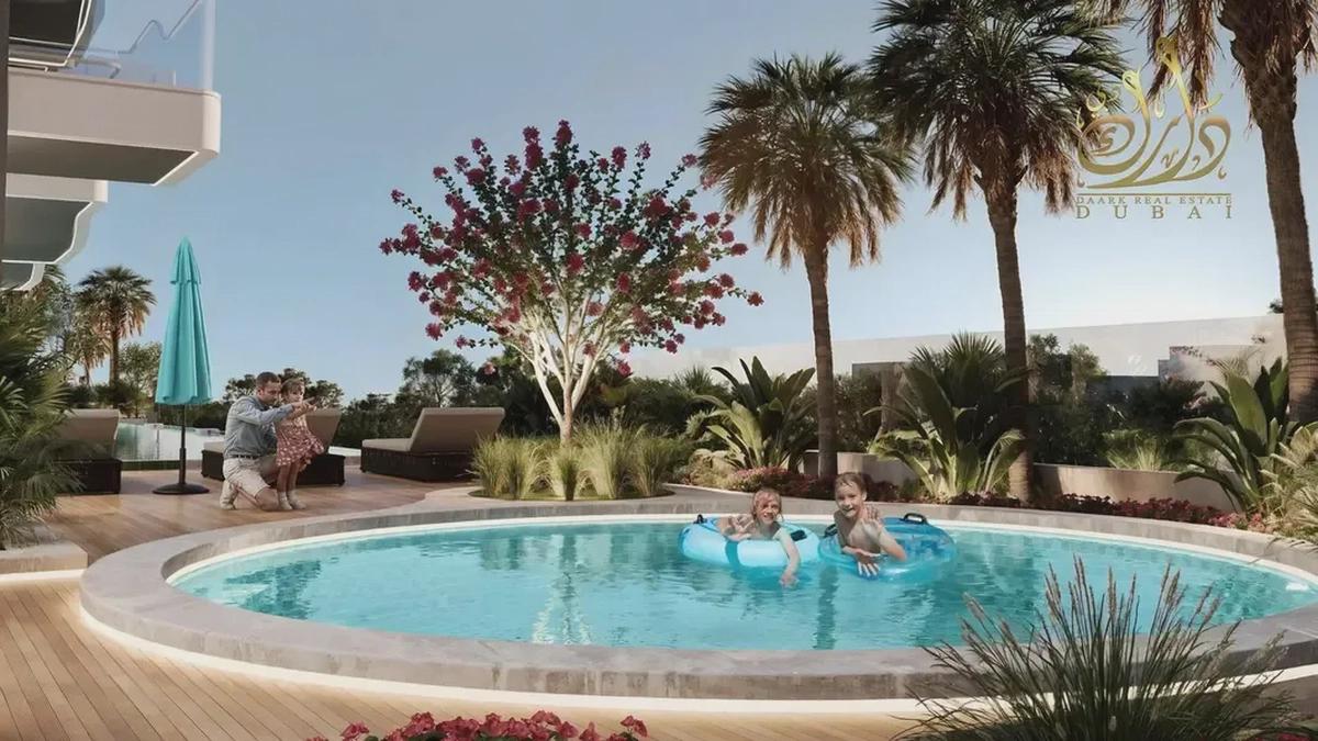 Furnished Studio | Reef 998 Dubai Land | Pool & Park Views-7-7