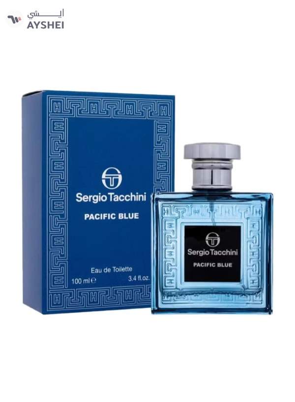 Sergio Tacchini Pacific Blue Eau de Toilette 100Ml