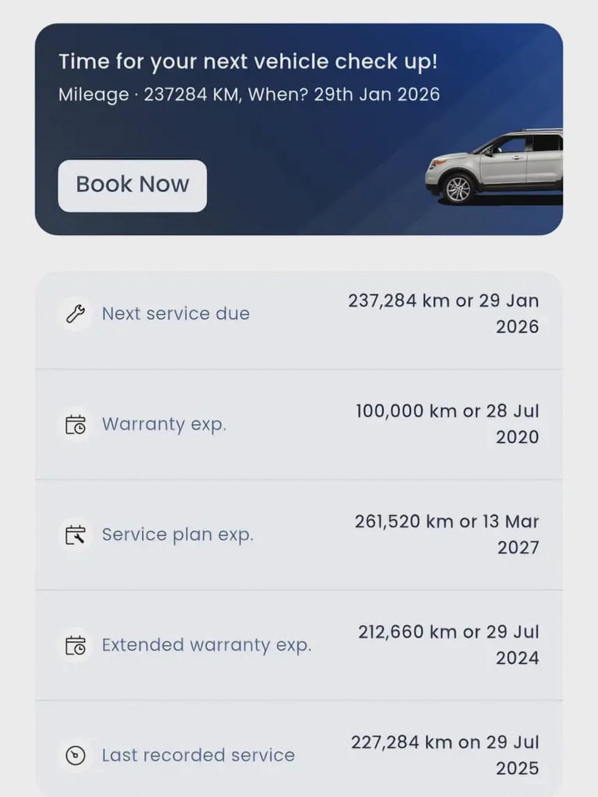 Ford Explorer Gcc with Service contract from Agency-10-10