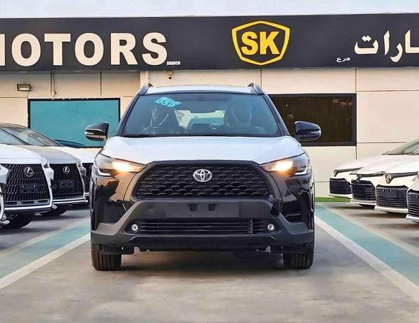 Toyota Corolla Cross HYBRID /1.8L PETROL A/T / FULL OPTION / SUNROOF, LEATHER/ 17" ALLOY WHEELS/CODE#XLE