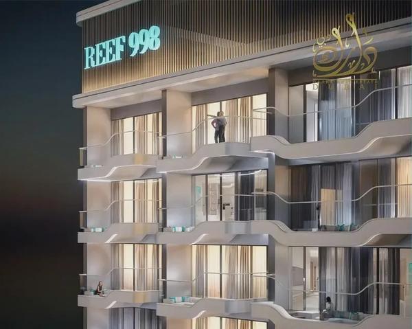 Furnished 1BR Apartment | Reef 998 | Pool & Skyline Views