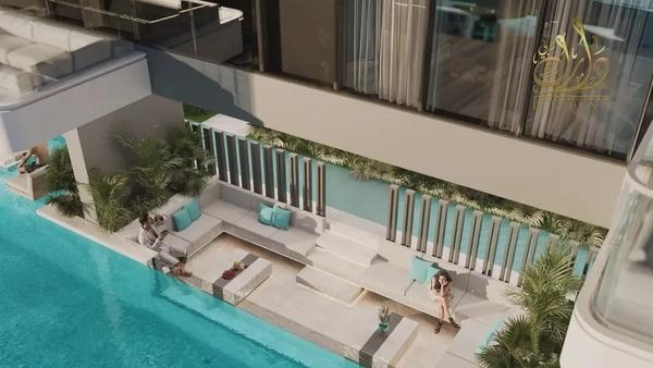 Furnished 1BR Apartment | Reef 998 | Pool & Skyline Views