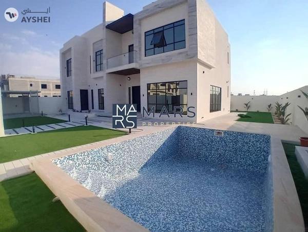 what amazing VILLA | Lavish luxury | high quality | prime location in Sharjah | pool