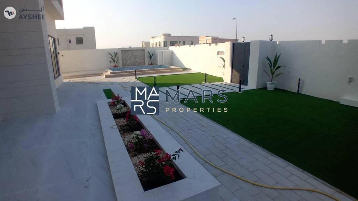 what amazing VILLA | Lavish luxury | high quality | prime location in Sharjah | pool-0-landscape