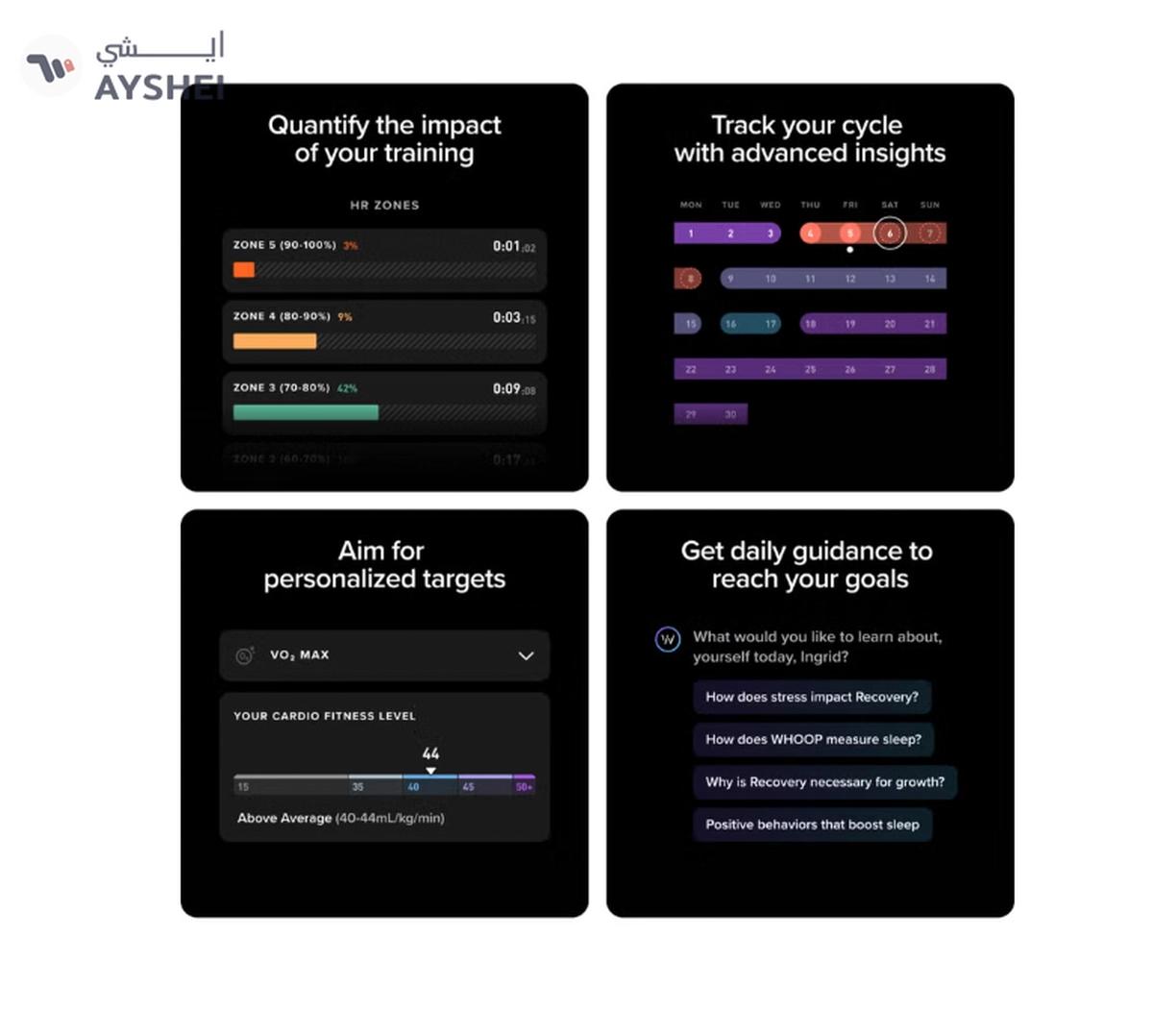 Whoop One – 12-Month Membership – 5.0 Health and Fitness Wearable-3-3