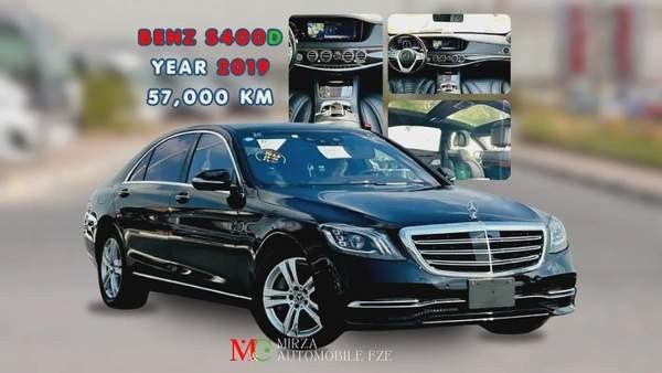 BENZ S400d Diesel | 2019 | ONLY : 57,000 KM | JAPAN IMPORT | NO ACCIDENT | CLEAN TITLE