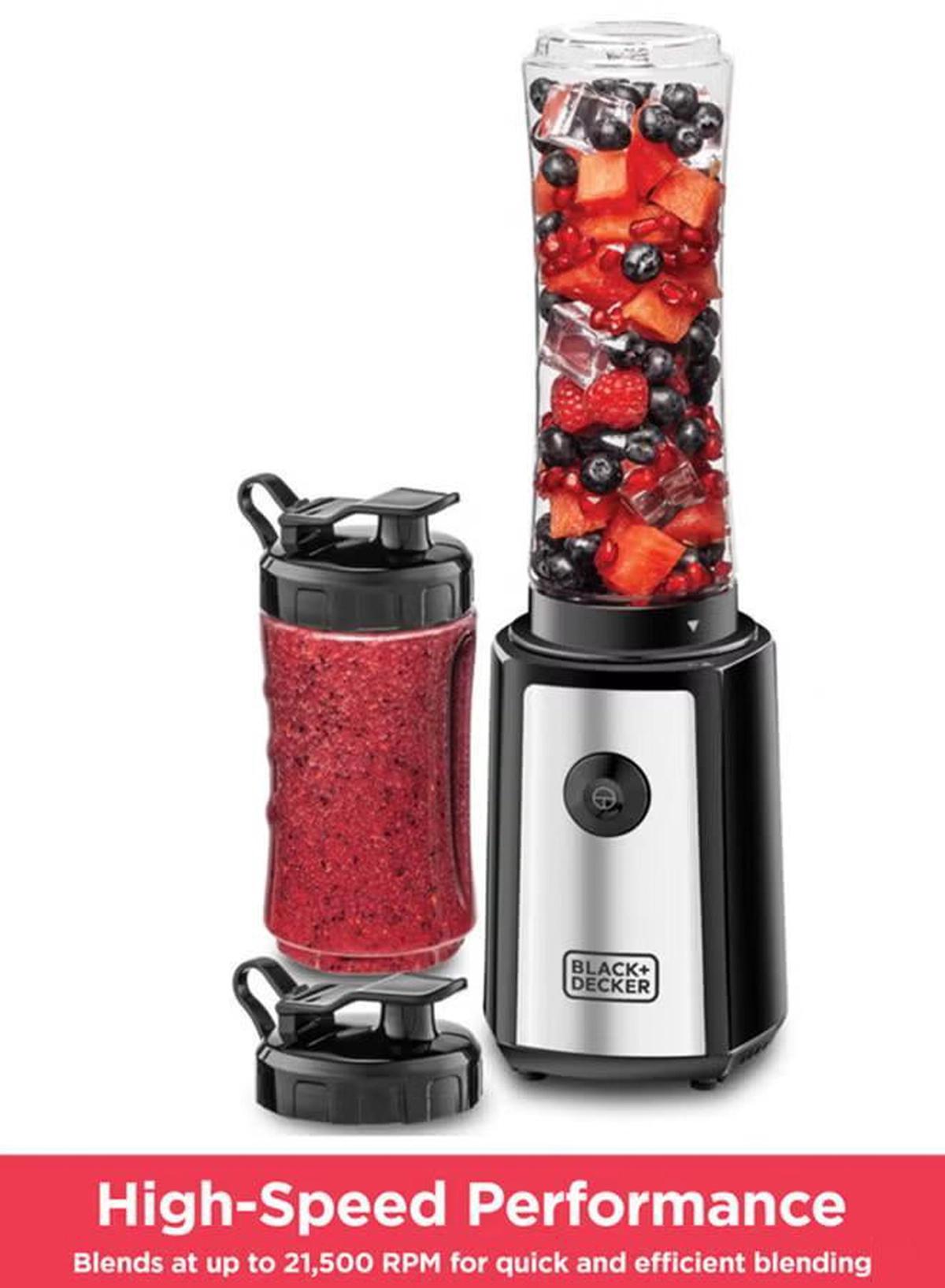 BLACK+DECKER Sports Blender/Smoothie Maker, 6-Piece Set-3-3