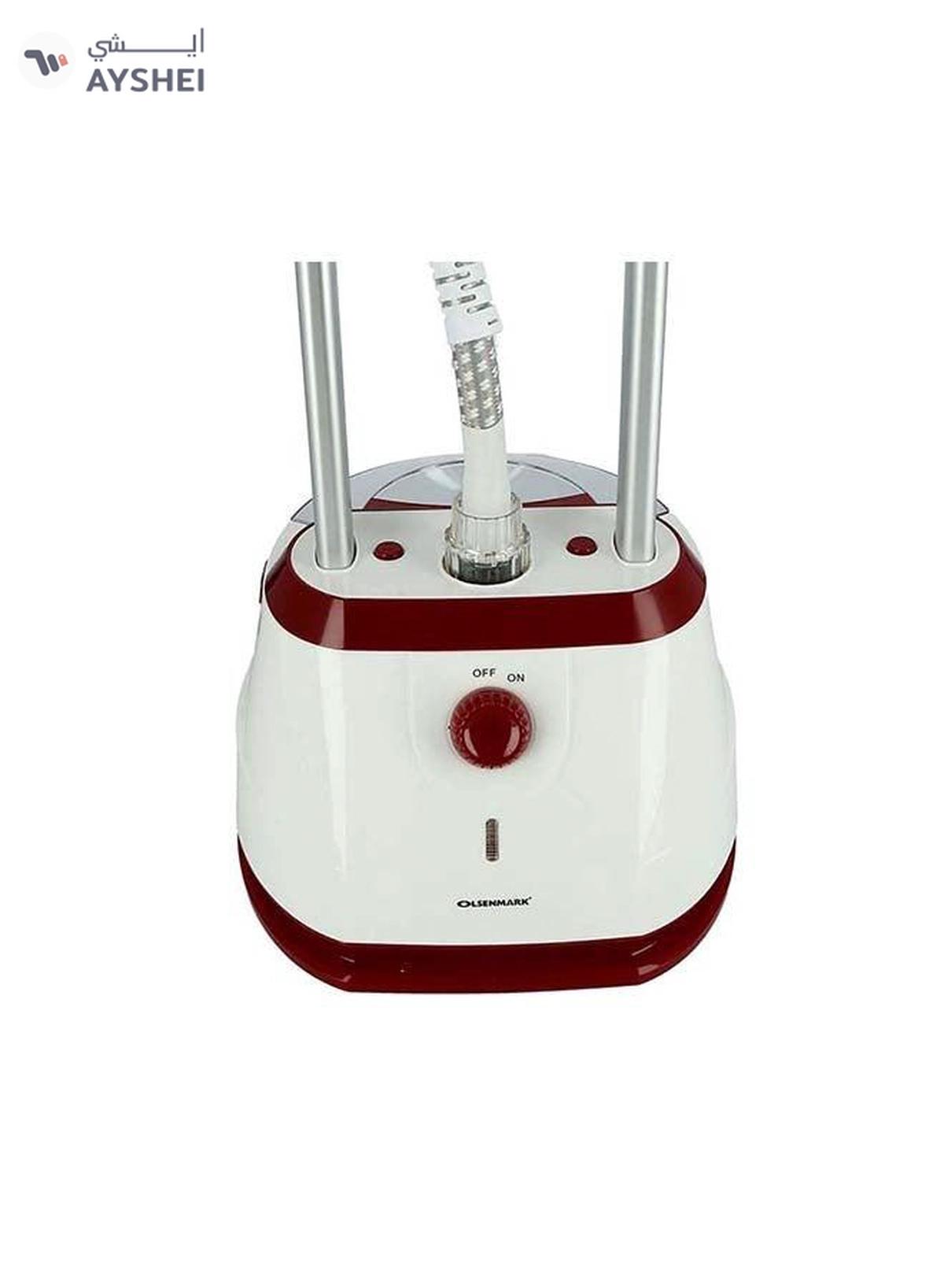 Olsenmark Electric Garment Steamer 2.0 L 1960.0 W OMGS1761 White/Red-2-2