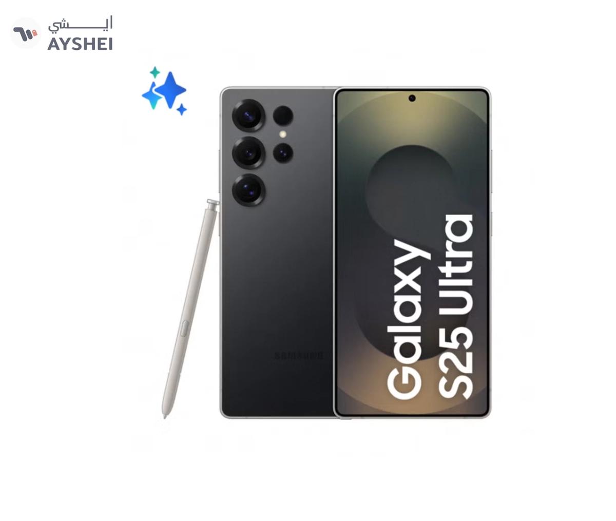 Samsung Galaxy S25 Ultra Dual SIM Titanium Black 12GB RAM 1TB 5G - International Version-0-landscape
