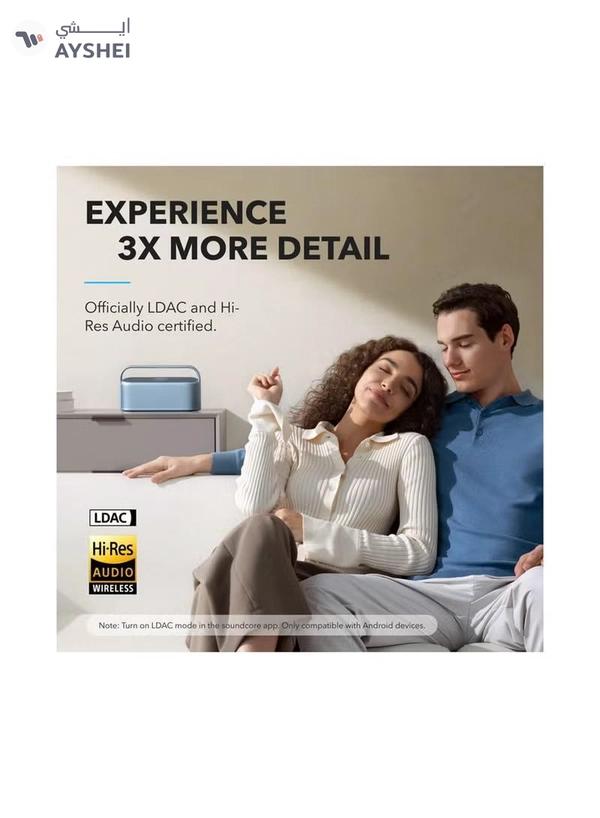 Soundcore Motion X600 Portable Bluetooth Speaker With Wireless Hi-Res Spatial Audio