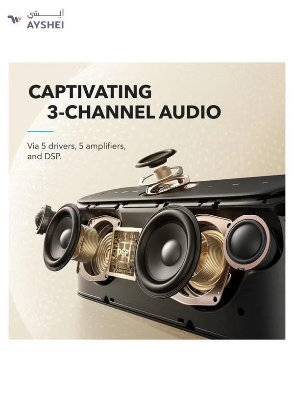 Soundcore Motion X600 Portable Bluetooth Speaker With Wireless Hi-Res Spatial Audio