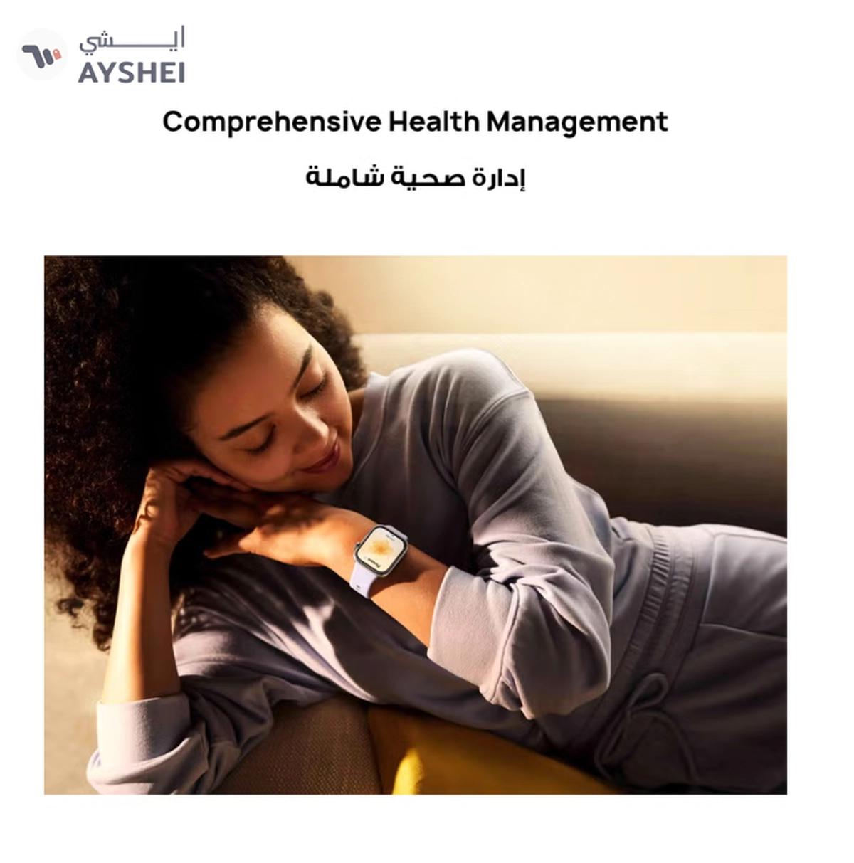 HUAWEI Watch FIT4 Smart Watch, 1.82” Display, 100+ Sports modes, Fitness and Sleep Tracker, Heart Rate Monitor, Emotional Wellbeing Assistant, up to 10-Day Battery Life, iOS & Android White-5-5