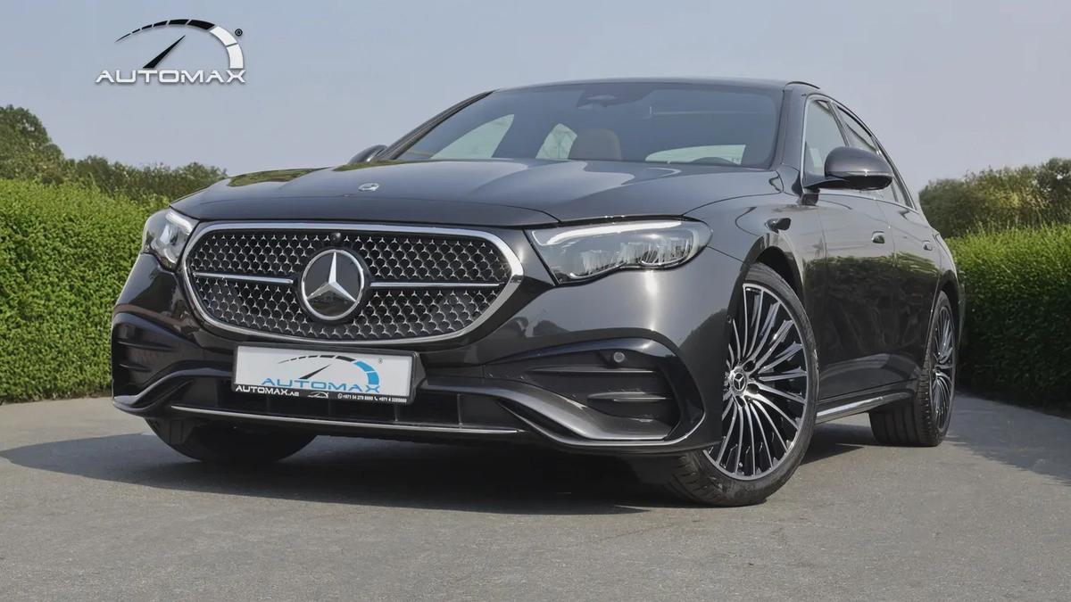2026 Mercedes-Benz E 200 AMG EQ Boost 2.0L RWD GCC 0Km With 2 Years Unlimited Mileage Warranty-0-0