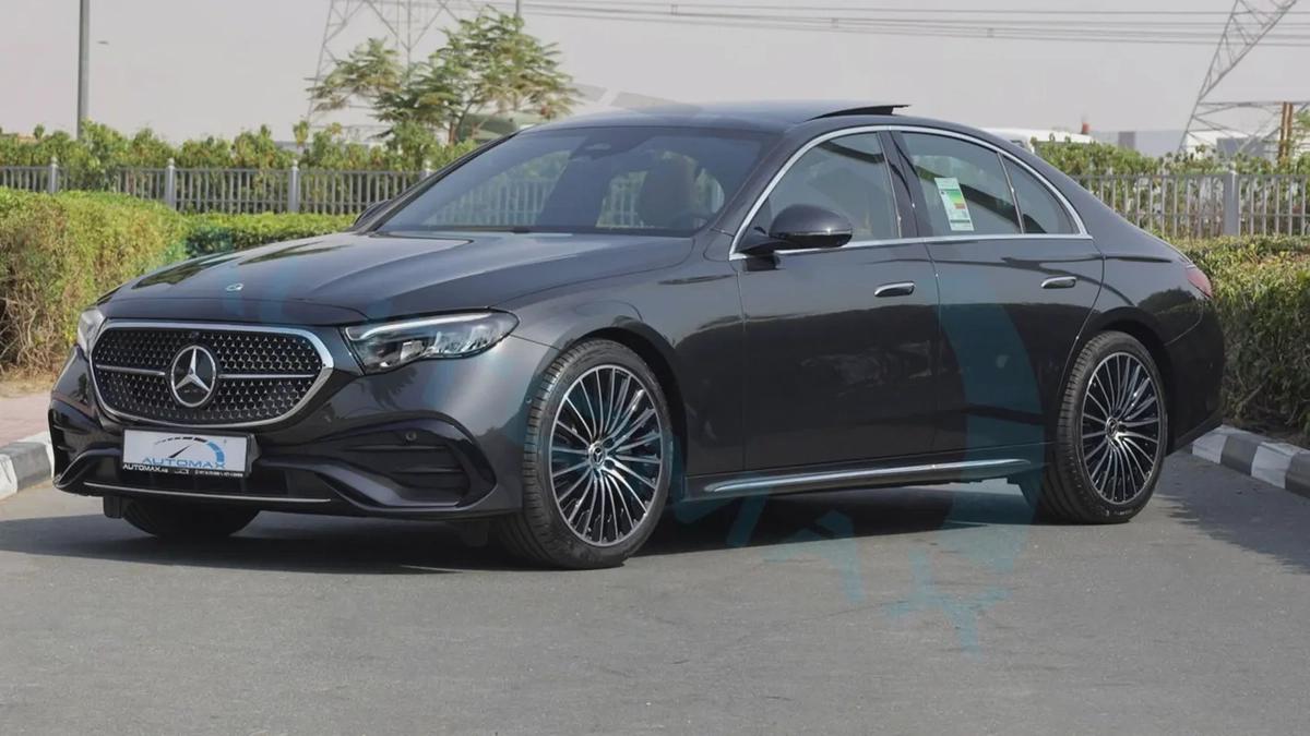 2026 Mercedes-Benz E 200 AMG EQ Boost 2.0L RWD GCC 0Km With 2 Years Unlimited Mileage Warranty-1-1