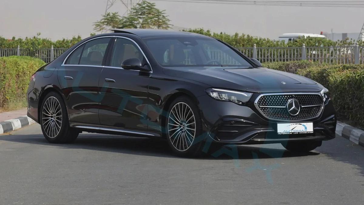 2026 Mercedes-Benz E 200 AMG EQ Boost 2.0L RWD GCC 0Km With 2 Years Unlimited Mileage Warranty-3-3