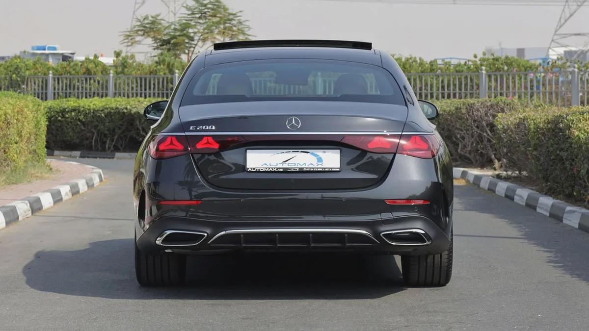 2026 Mercedes-Benz E 200 AMG EQ Boost 2.0L RWD GCC 0Km With 2 Years Unlimited Mileage Warranty-5-5