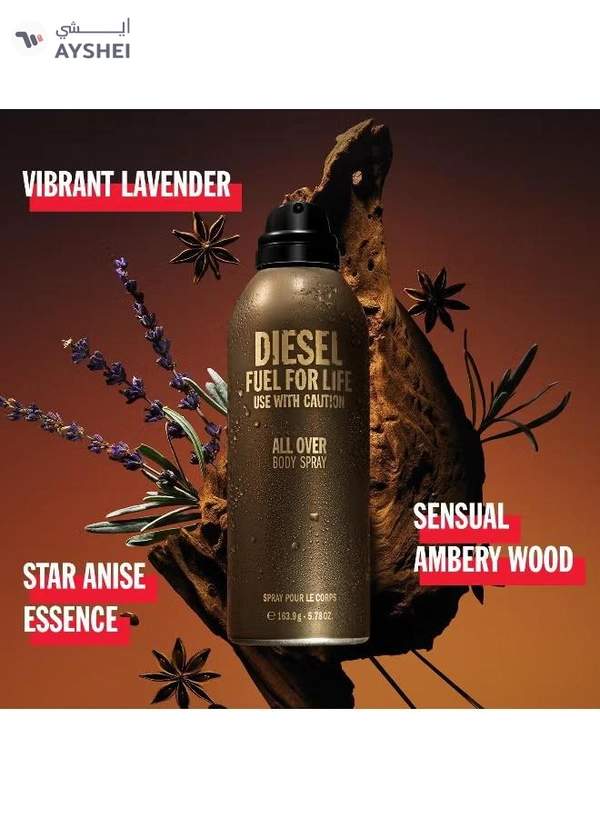 DIESEL Fuel For Life Body Spray For Men