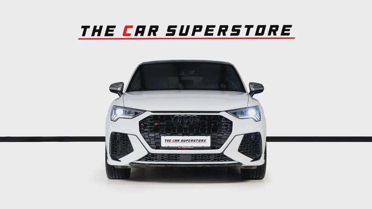 Audi RSQ3 Sportback-Premium Leather Interior-Red Interior Inserts-Honeycomb Stitching-2-2