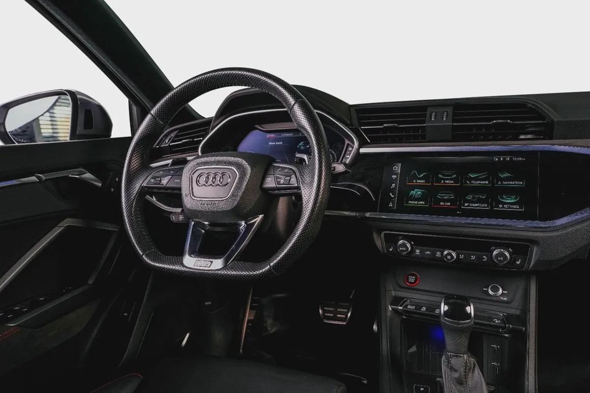 Audi RSQ3 Sportback-Premium Leather Interior-Red Interior Inserts-Honeycomb Stitching-10-10