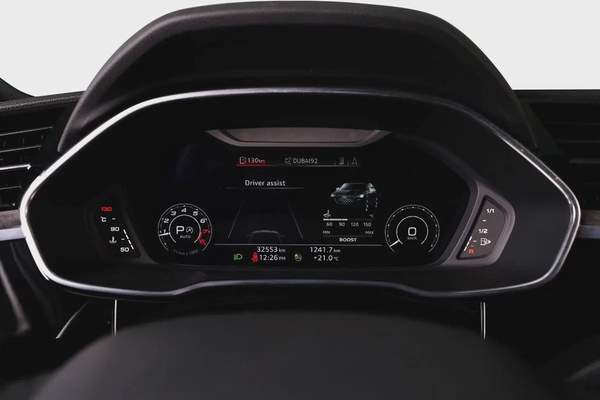 Audi RSQ3 Sportback-Premium Leather Interior-Red Interior Inserts-Honeycomb Stitching