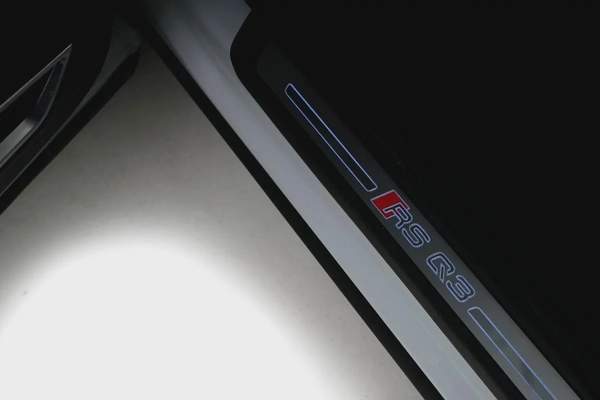 Audi RSQ3 Sportback-Premium Leather Interior-Red Interior Inserts-Honeycomb Stitching